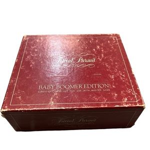 Trivial Pursuit Baby Boomers Edition Vintage